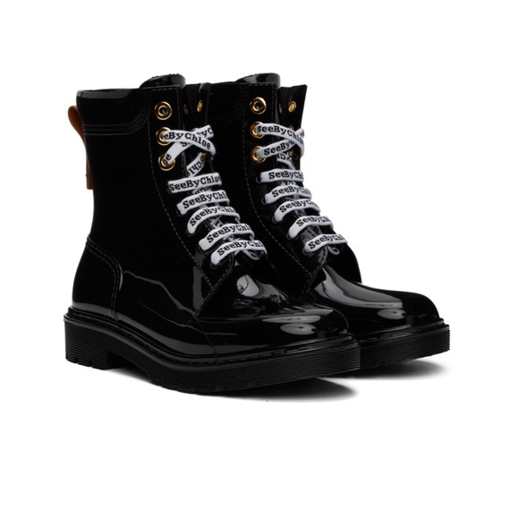 See by Chloe rain boots. Size 36. - Picture 1 of 10